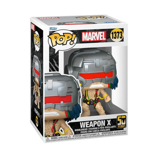 Détail de la figurine Funko POP! Wolverine Ultimate Weapon X 9 cm