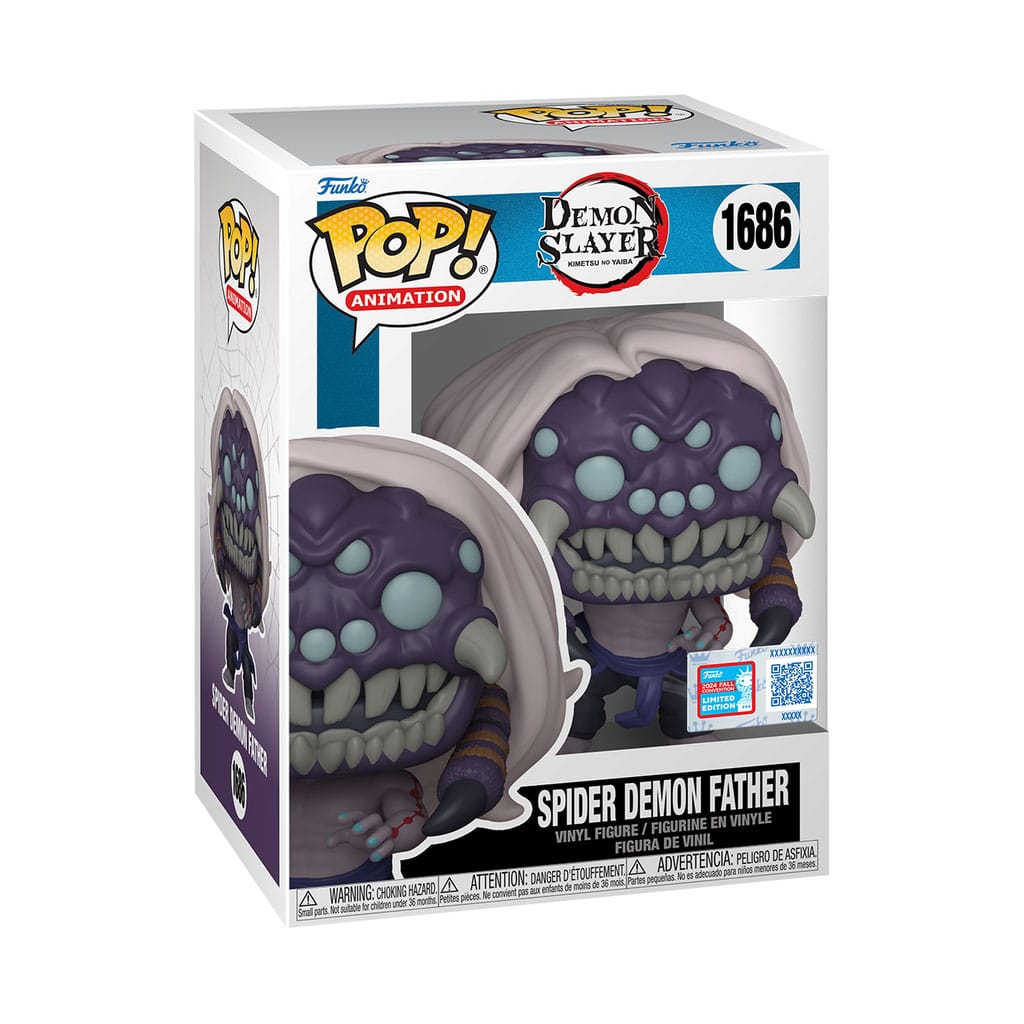 Détail de la figurine Funko POP Demon Father de Demon Slayer