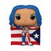 Figurine Funko POP! WWE Zelina Vega en vinyle, vue de face dans sa boîte-fenêtre.