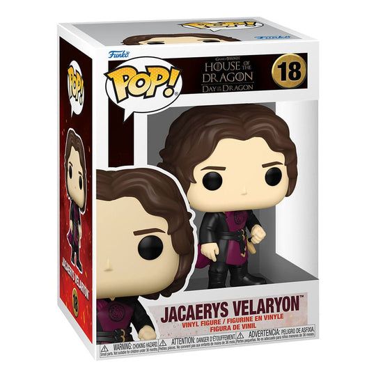 Boîte-fenêtre de la figurine Funko POP! Jacaerys Valerion House of the Dragon
