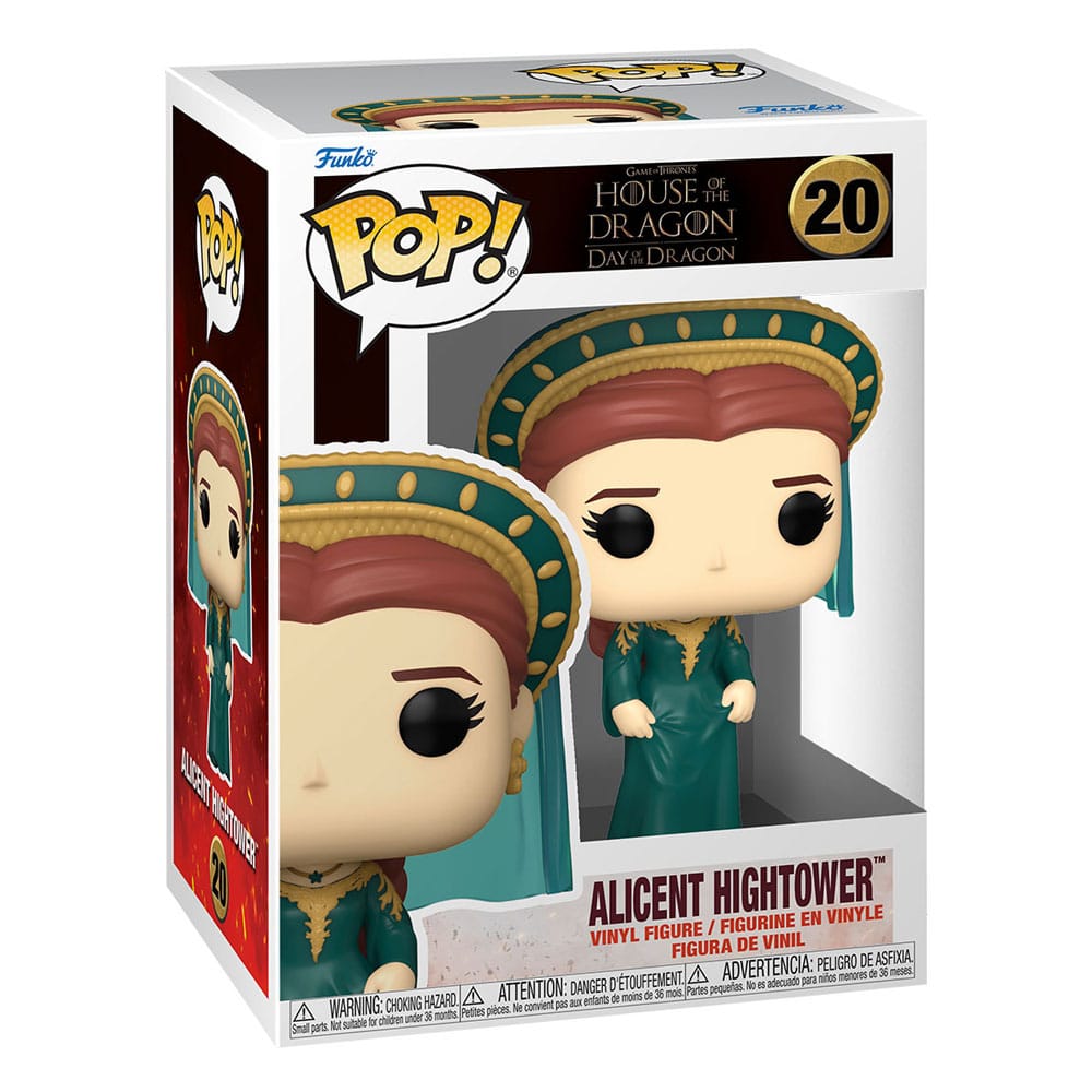Boîte-fenêtre de la figurine Funko POP! Alicent Hightower HOD