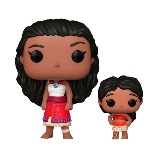 Figurine Funko POP! Vaiana 2 Moana & Little Sis en vinyle 9 cm
