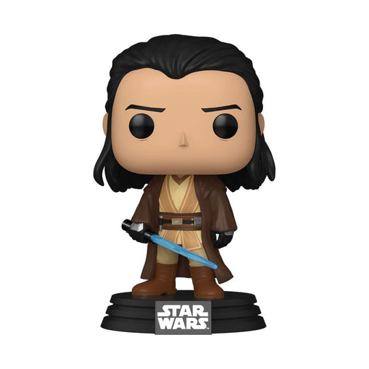 Figurine Funko POP! Star Wars Acolyte Jedi Master Sol en boîte-fenêtre