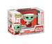 Boîte-fenêtre de la figurine Funko POP! Holiday Grogu avec logos Star Wars et Funko