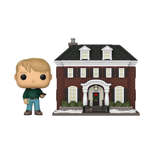 Figurine Funko POP! Town Maman, j'ai raté l'avion Kevin McCallister avec sa maison, vue de face