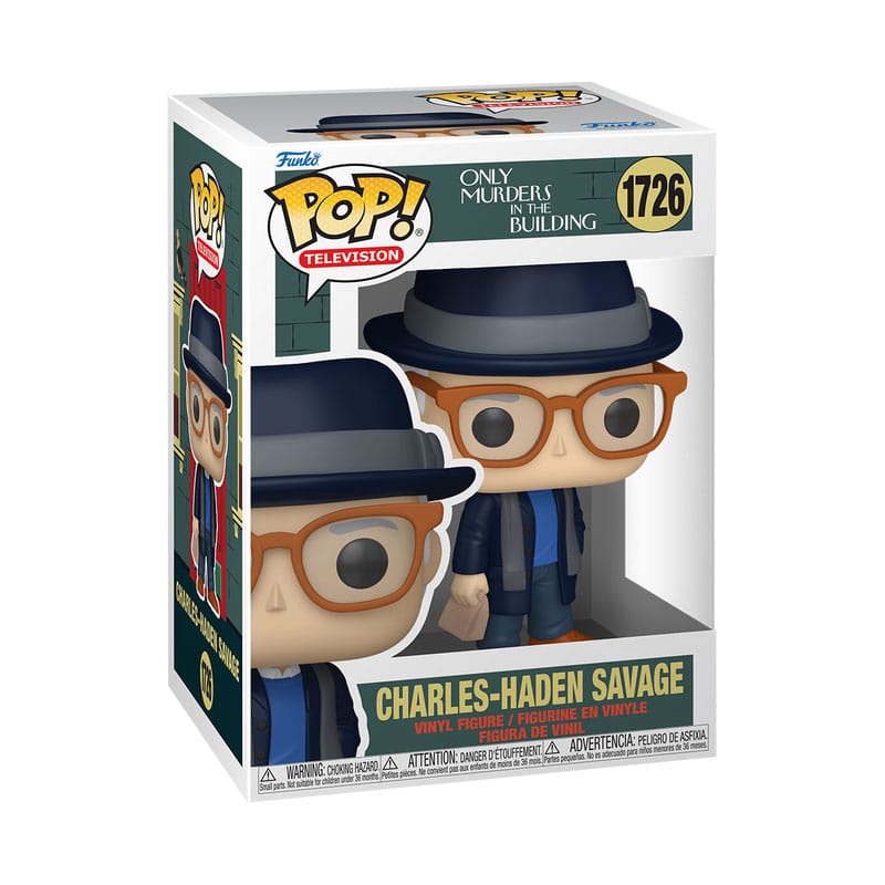 Figurine Funko POP! Charles-Haden Savage dans sa boîte-fenêtre, détails