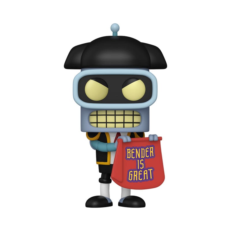 Figurine Funko Pop Bender Matador Futurama en vinyle 9cm