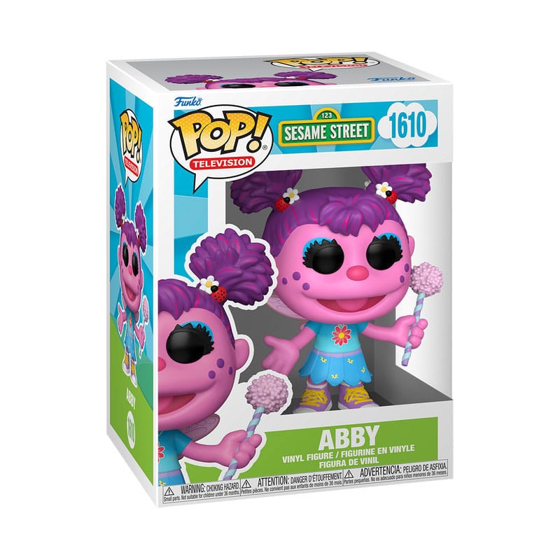 Boîte-fenêtre de la figurine Funko POP! Abby Cadabby 9 cm, prête à être exposée