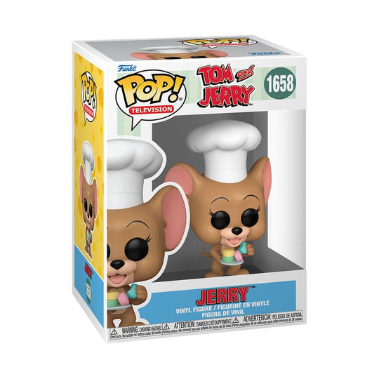 Boîte-fenêtre de la figurine Funko POP! Jerry Tom & Jerry, emballage
