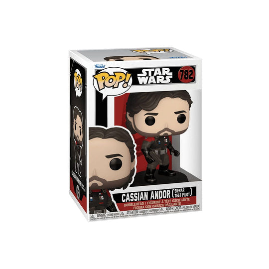 Détail de la figurine Funko POP Cassian Andor (Sienar Test Pilot)