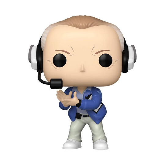 Figurine Funko POP! Coach Kilmer Varsity Blues vue de face en boîte-fenêtre