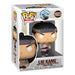 Vue détaillée de la figurine Funko POP! Liu Kang God of Fire dans sa boîte-fenêtre