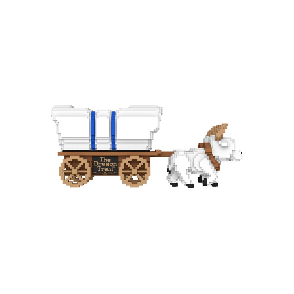 Figurine Funko POP! Oregon Trail Ox & Wagon en situation sur un diorama