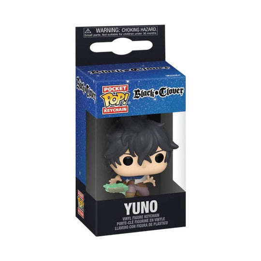 Détail d'un porte-clés Funko Pocket POP! Yuno Black Clover 4 cm