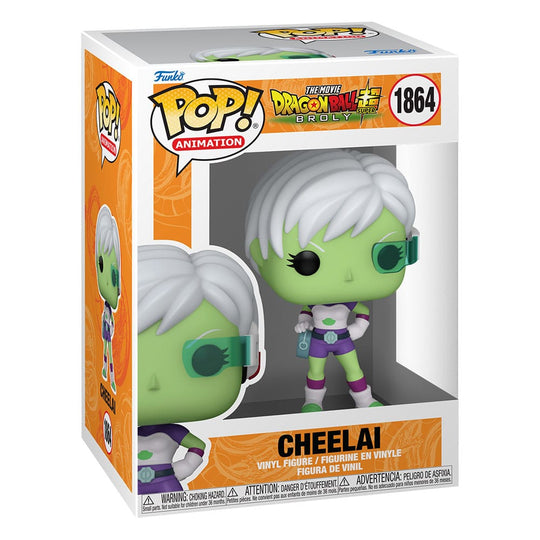 Vue détaillée de la figurine Funko POP Cheelai en boîte-fenêtre