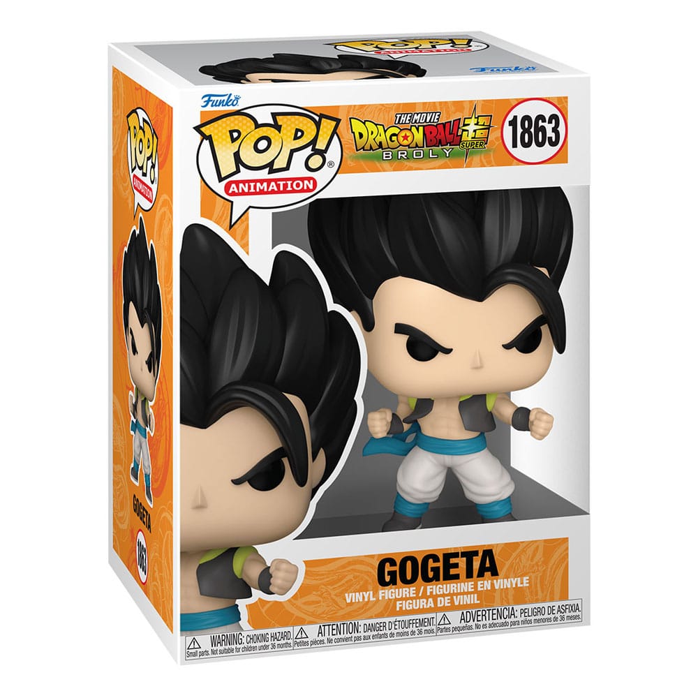 Gros plan figurine Funko POP! Gogeta standard Dragon Ball Super
