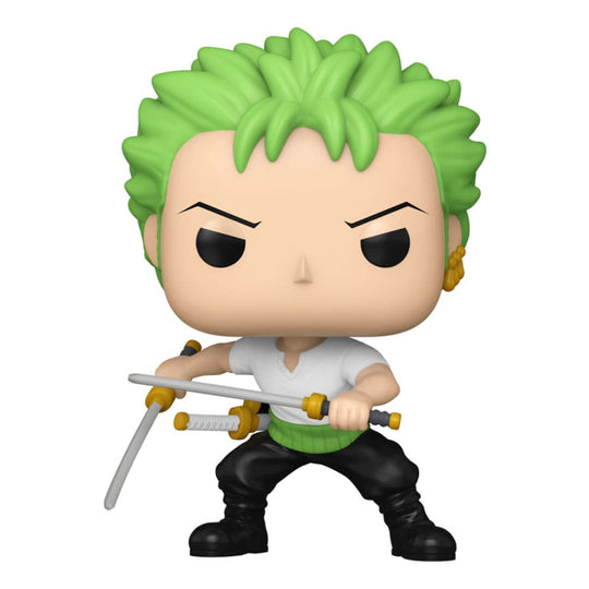 Assortiment de 6 figurines Funko POP One Piece Zoro (Refresh) dans leurs boîtes