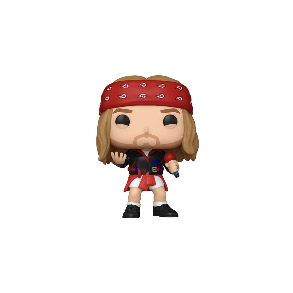 Les 6 figurines Funko POP! Axel Rose (1992) de l'assortiment, dont la version Chase