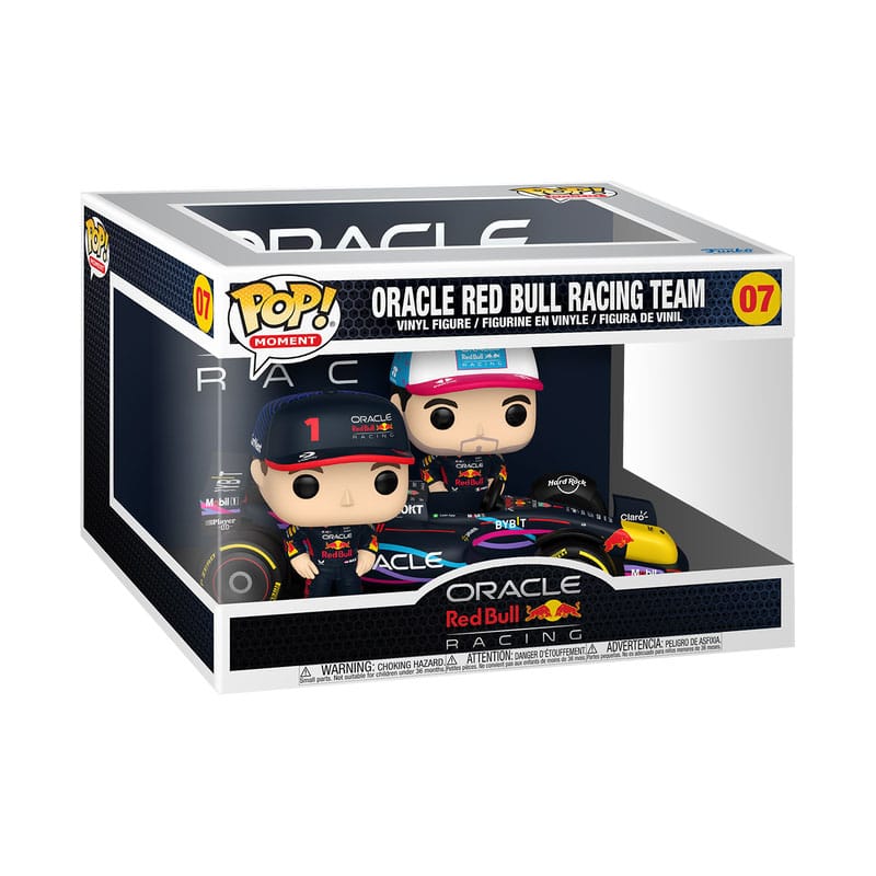Boîte-fenêtre Funko POP! Moment Racing Red Bull avec figurine 9cm