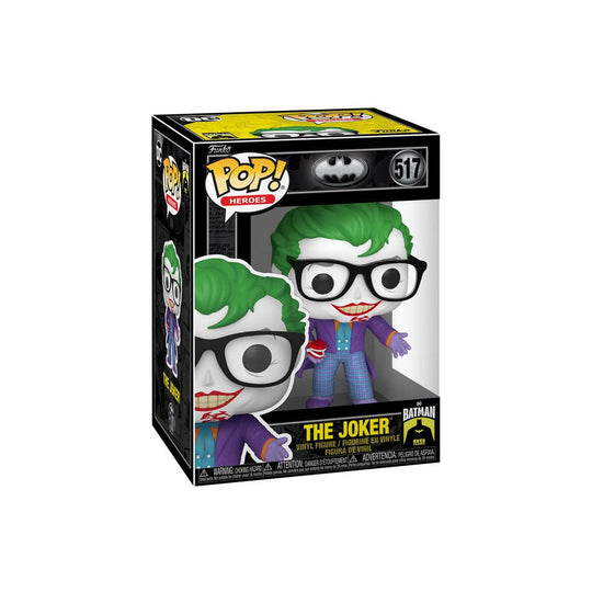 Boîte-fenêtre de la figurine Funko POP! The Joker w/Teeth, édition 85 ans Batman