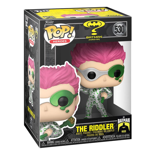 Boîte-fenêtre de la figurine Funko POP! The Riddler 85 ans de Batman
