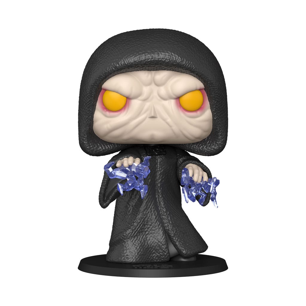 Figurine Funko POP! Jumbo Palpatine Star Wars 25 cm en gros plan