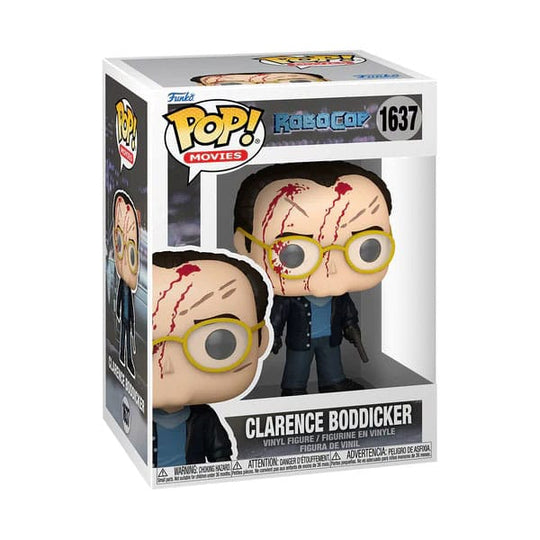 Boîte-fenêtre de la figurine Funko POP Clarence Boddicker Robocop