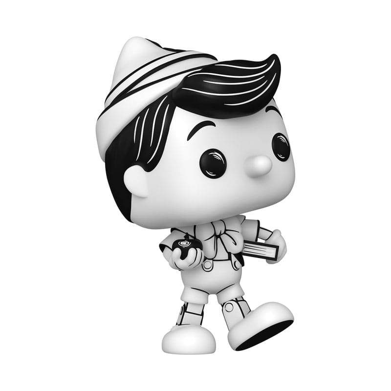 Figurine Funko POP! Pinocchio Sketched Disney en vinyle 9 cm - Vue frontale détaillée
