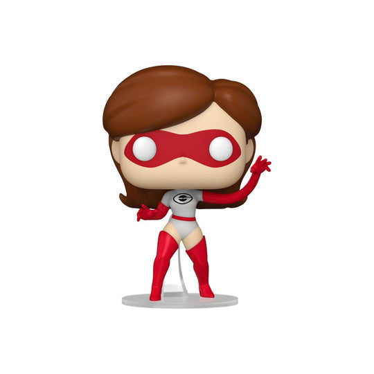 Vue d'ensemble de l'assortiment de 6 figurines Funko POP! Elastigirl, incluant la variante Chase