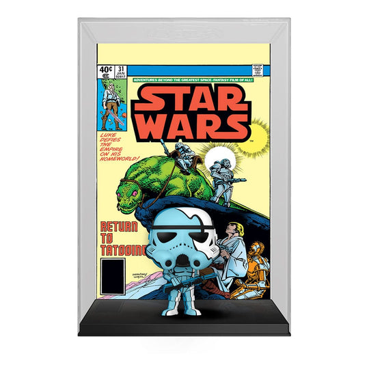 Figurine Funko POP! Star Wars Stormtrooper Comic Cover #31 (1977) vue de face