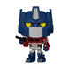 Figurine Funko POP! Optimus Prime Retro Series Transformers en vinyle, vue de face dans sa boîte-fenêtre.