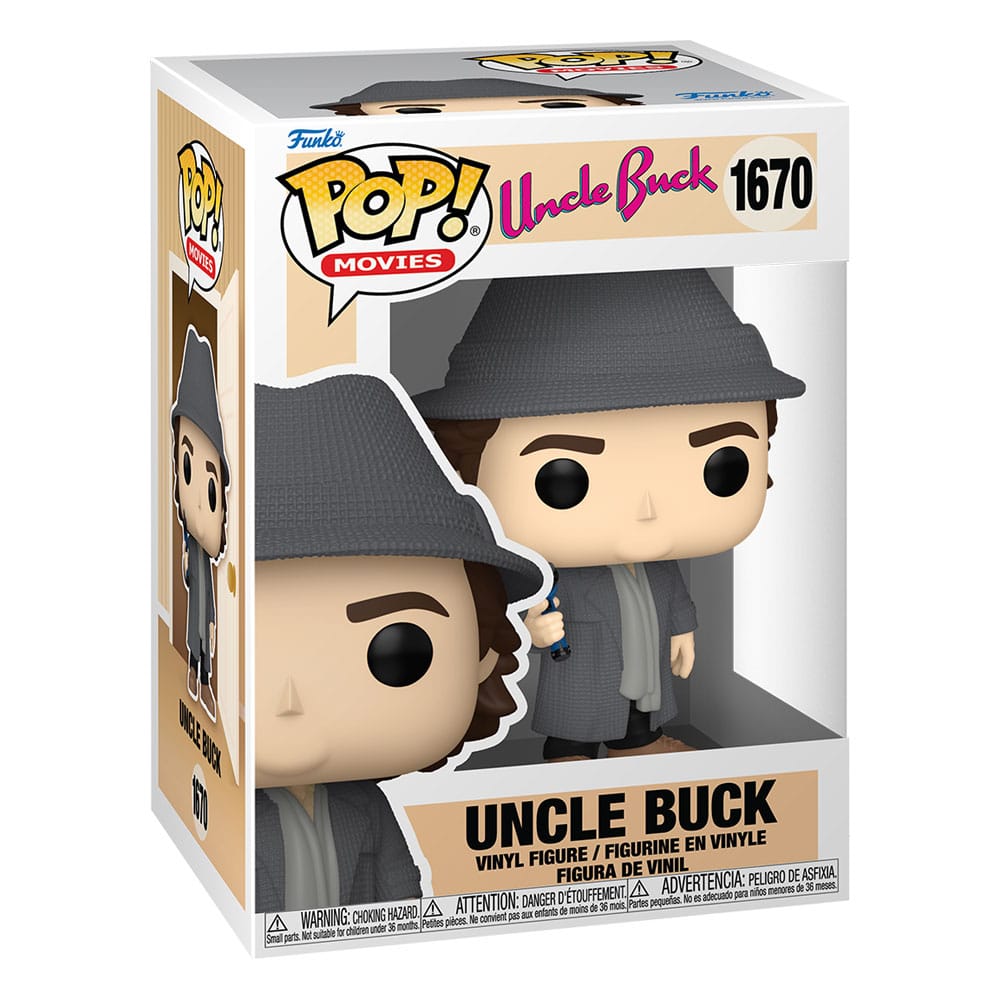 Figurine Funko POP! Oncle Buck dans son emballage boîte-fenêtre