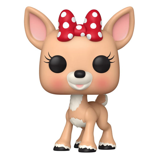 Figurine Funko POP! Clarice de Rudolph, vue de face dans sa boîte-fenêtre.