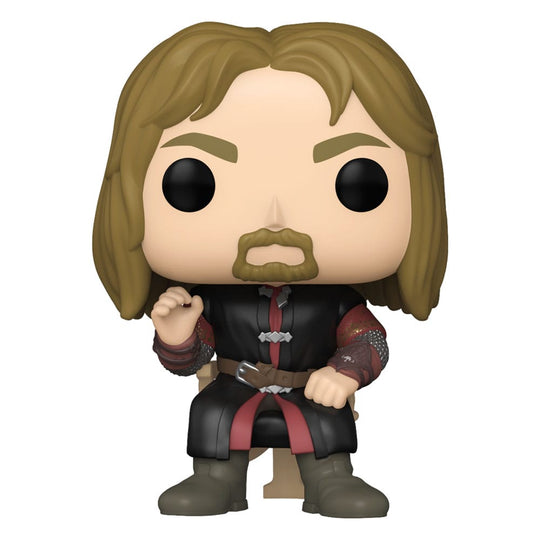 Figurine Funko POP! Boromir (Meme) Le Seigneur des Anneaux vue de face