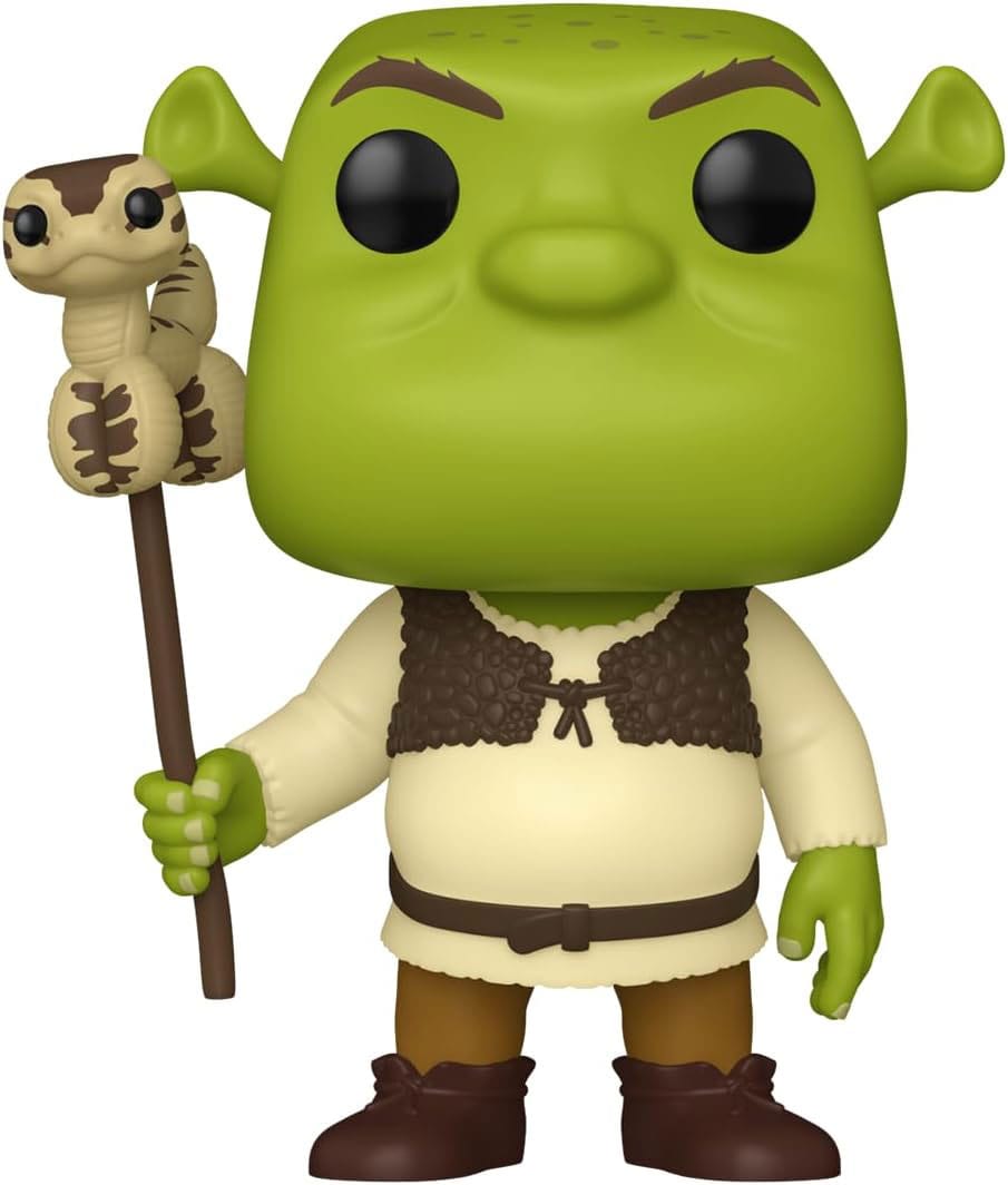 Figurine Funko POP! Shrek 30th Anniversary avec serpent en vinyle de 9 cm