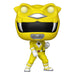 Figurine Funko POP! Yellow Ranger GITD Power Rangers Le Film en boîte-fenêtre