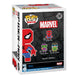 Figurine Funko POP! 8-Bit Spider-Man de profil, illustration du style rétro