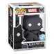 Détail de la figurine Funko POP! 8-Bit Black Panther, vue de face