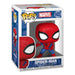 Figurine Funko POP! Spider-Man 9 cm dans sa boîte-fenêtre officielle Funko