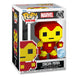 Boîte-fenêtre de la figurine Funko POP! 8-Bit Iron Man, avec logo Marvel et Funko