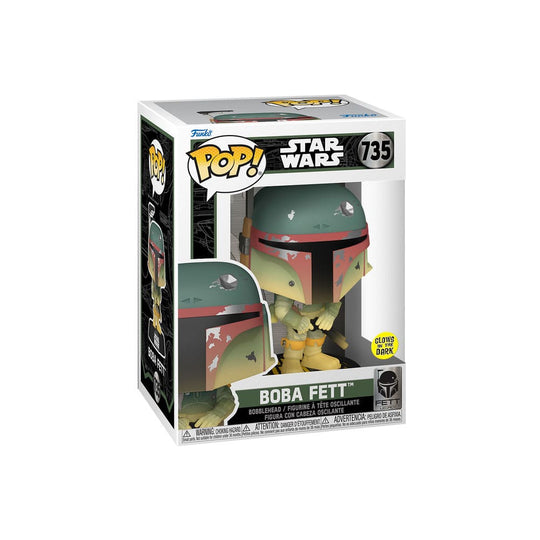 Boîte-fenêtre de la figurine Funko POP Boba Fett Fett Legacy Star Wars
