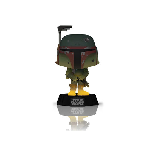 Détail de la figurine Funko POP Boba Fett Fett Legacy Star Wars en vinyle