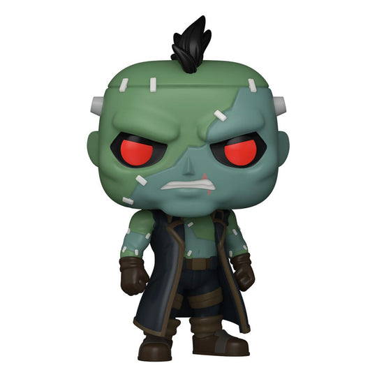 Figurine Funko POP! Eric Frankenstein Creature Commandos en vinyle, vue de face