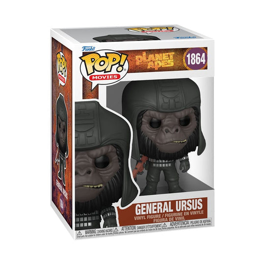 Boîte-fenêtre de la figurine Funko POP! General Ursus La Planète des singes