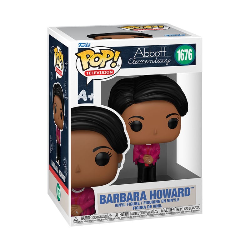 Détail de la figurine Funko POP! Barbara Howard en vinyle, montrant ses caractéristiques distinctives