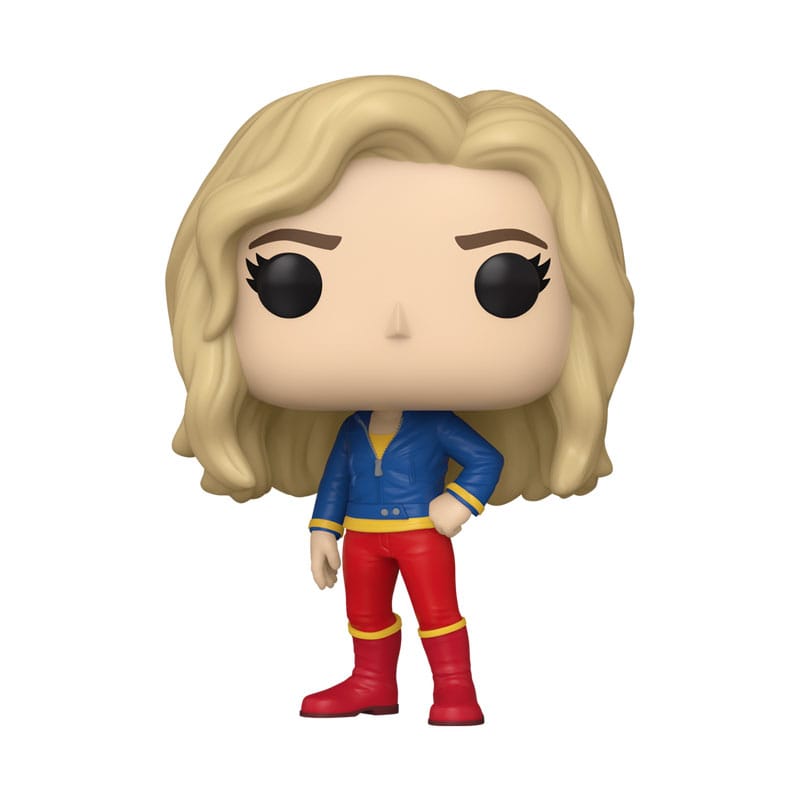 Figurine Funko POP! Smallville Kara Kent en vinyle de 9 cm, vue de face dans sa boîte.