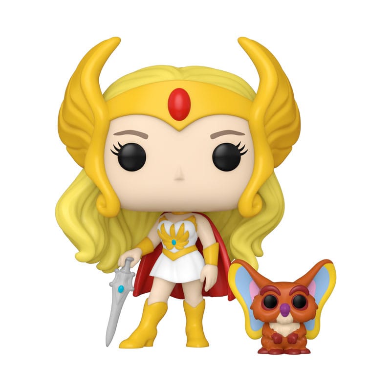 Figurine Funko POP! She-Ra et Kowl des Maîtres de l'univers en boîte-fenêtre