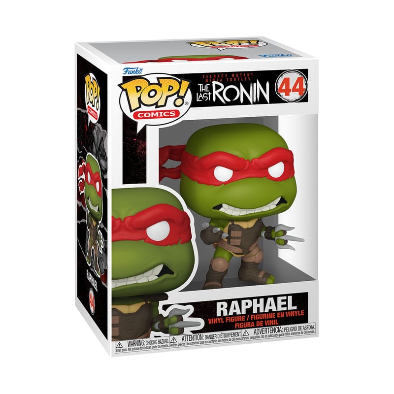 Figurine Funko POP! Last Ronin Raphael en boîte-fenêtre, emballage détaillé