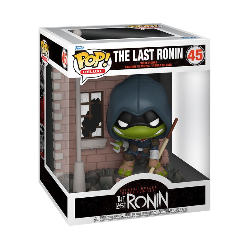 Emballage boîte-fenêtre de la figurine Funko POP! The Last Ronin, avec logo Funko