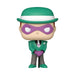 Figurine Funko POP! The Riddler (Le Sphinx) de Batman TAS en vinyle, vue de face dans sa boîte-fenêtre.